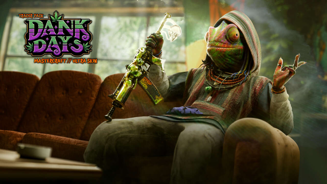 Call Of Duty's Best Stoner DLC Yet Turns You Into A Pot-Smoking Lizard, See It Here