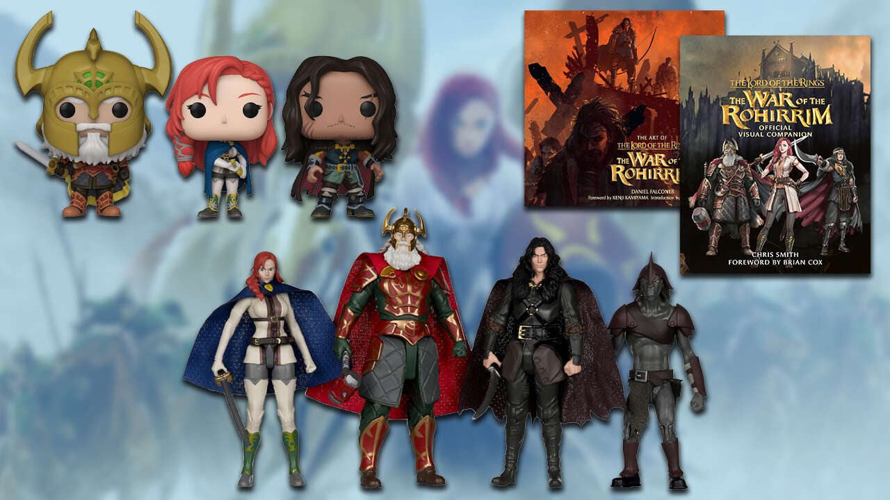 The Lord Of The Rings: War Of The Rohirrim Figures, Funko Pops, And More Merch Available Now